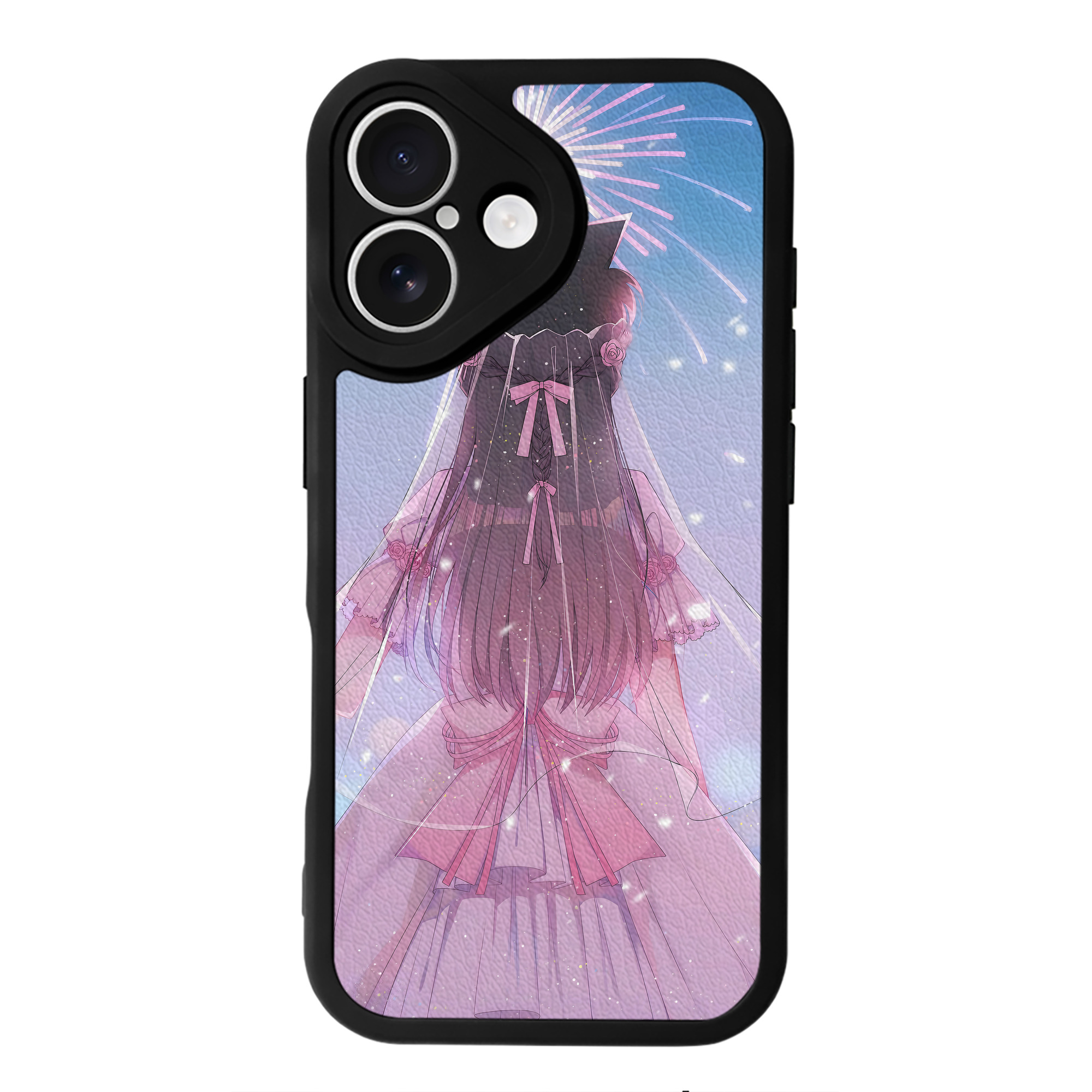 （画像用） 名探偵コナン Detective Conan 【iPhone 16シリーズ対応】シリコンスマホケース（レザー調） 材質：シリコン